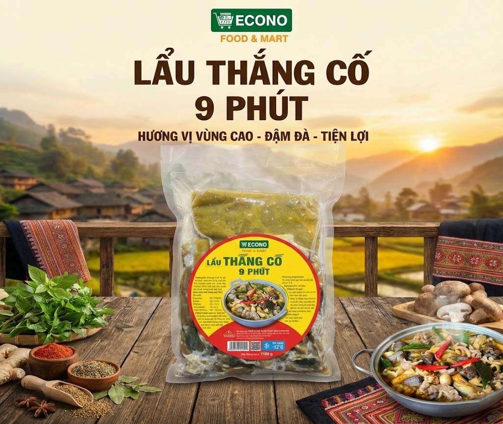 Lẩu Thắng Cố 9 Phút (1100g)