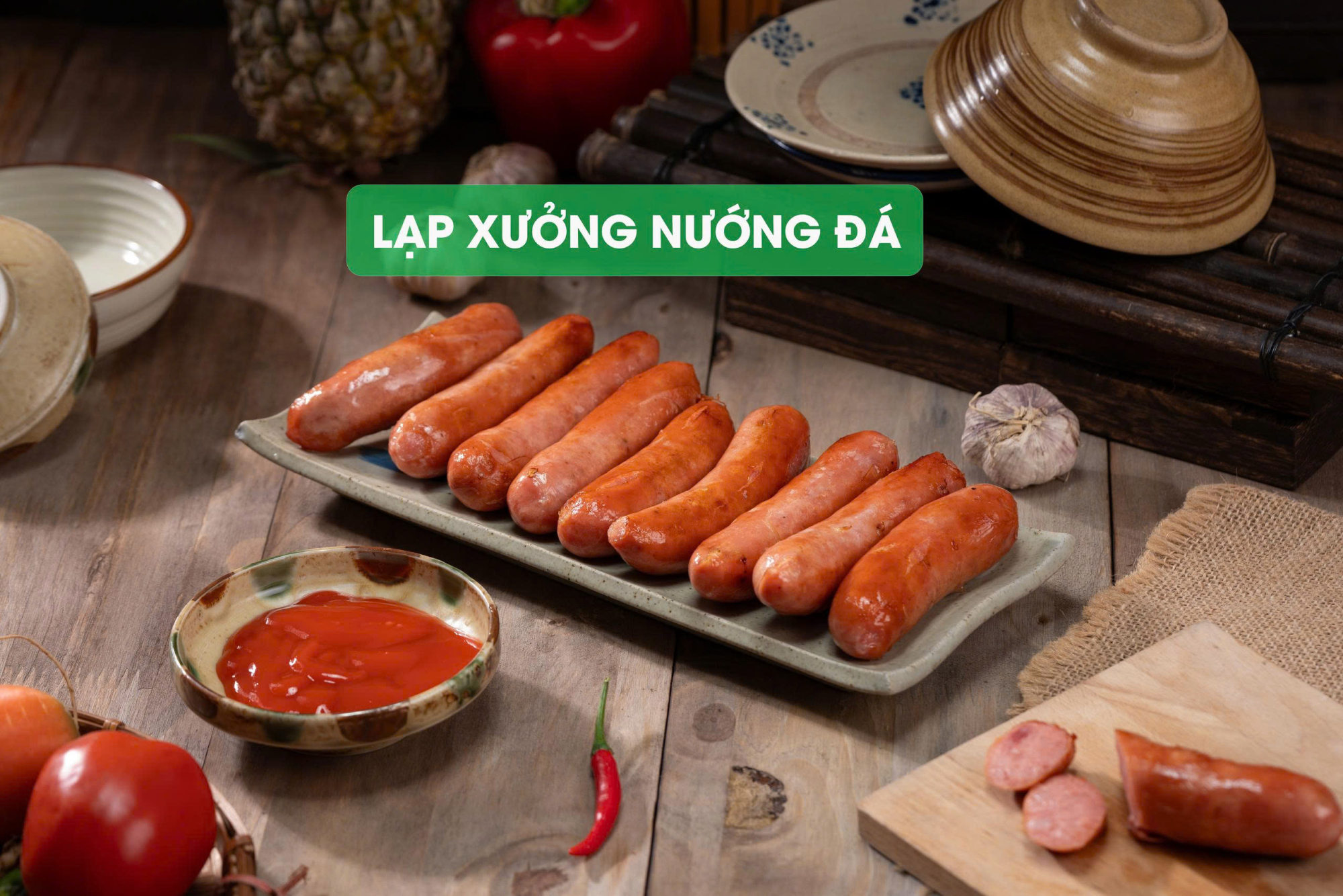 LẠP XƯỞNG NƯỚNG ĐÁ (GÓI 700G)