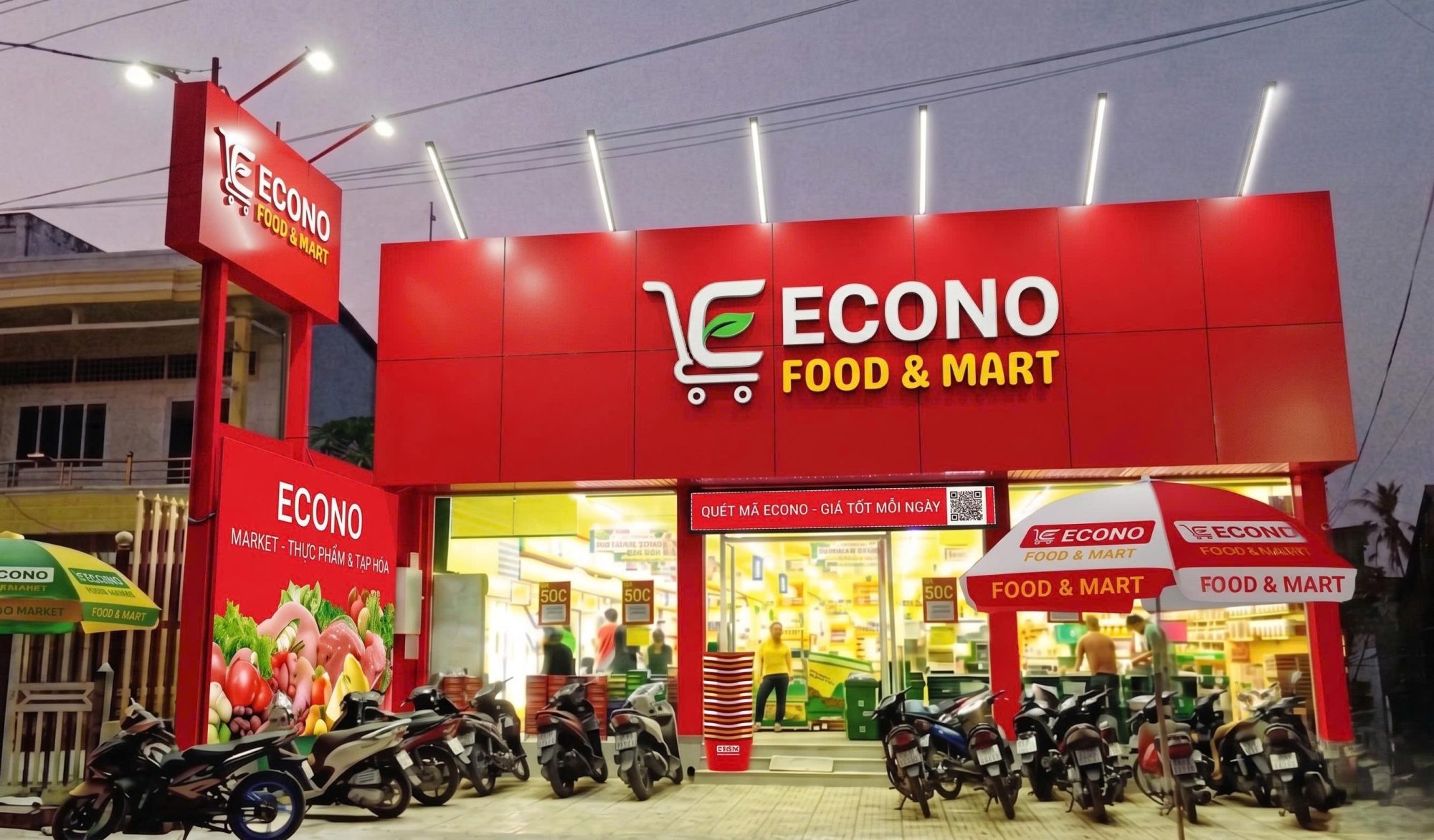 Econo Food & Mart: Chất Lượng Vượt Trội – Tiết Kiệm Tối Đa – Tận Tâm Phục Vụ