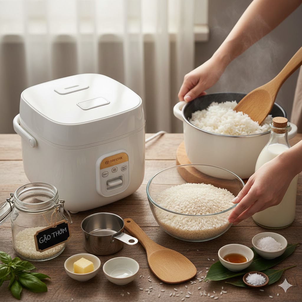 Mẹo Nấu Cơm Ngon Hoàn Hảo Như Đầu Bếp Chuyên Nghiệp: Bí Quyết Từ A Đến Z